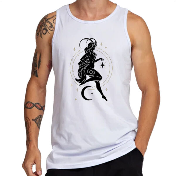 Camiseta Regata Signo Yoga Capricornio - Imagem 3