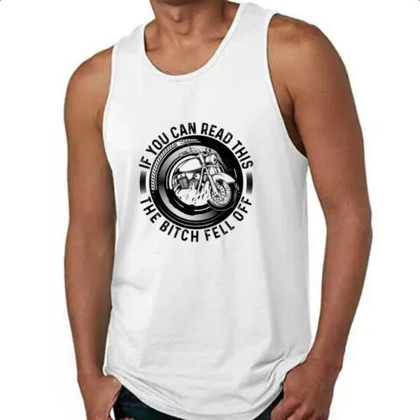 Camiseta Regata Motorcycle Can you read - Imagem 4