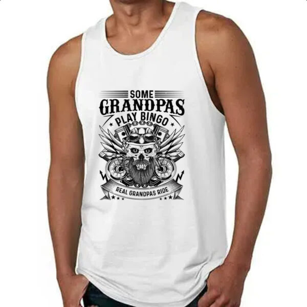 Camiseta Regata Motorcycle Grandpas - Imagem 4