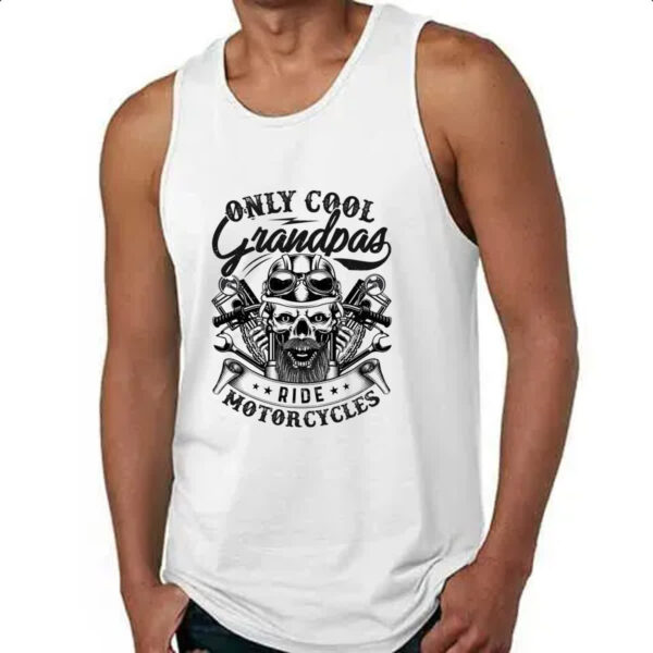 Camiseta Regata Motorcycle Only Cool - Imagem 4