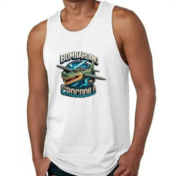 Camiseta Regata Bombardino Crocodilo - Imagem 4