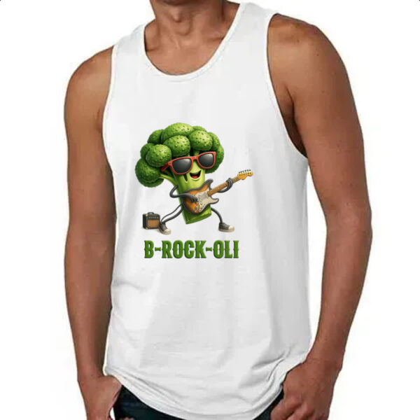 Camiseta Regata Brocolis Rock Roll - Imagem 4