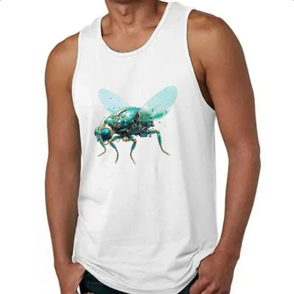Camiseta Regata Mosca robo - Imagem 4