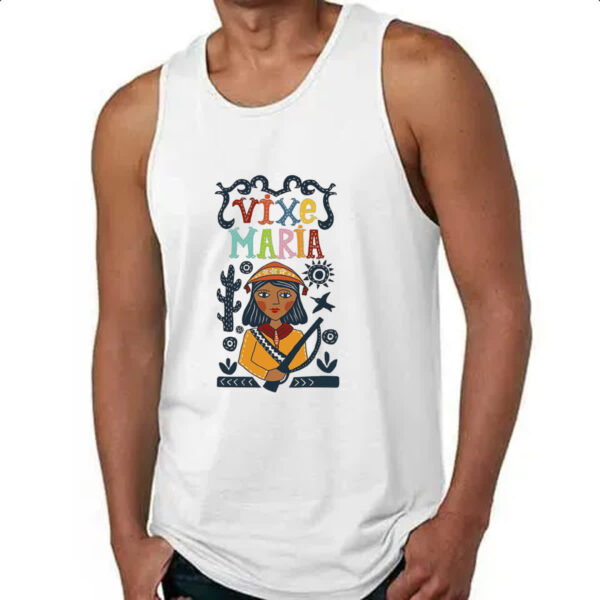 Camiseta Regata Vixe Maria Bonita - Imagem 4