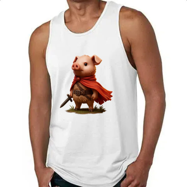 Camiseta Regata Porco mosqueteiro - Imagem 4