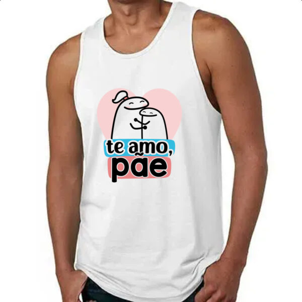 Camiseta Regata Dia dos Pais Flork Amo Pae - Imagem 4