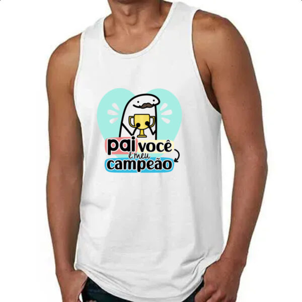 Camiseta Regata Dia dos Pais Flork Campeao - Imagem 4