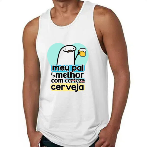 Camiseta Regata Dia dos Pais Flork Certeza - Imagem 4