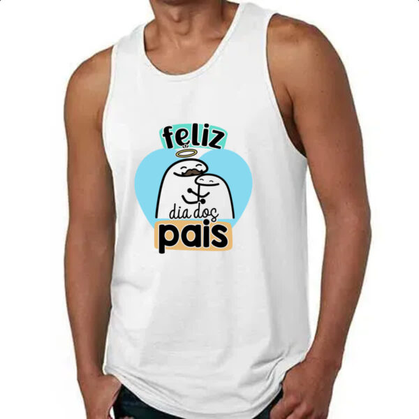 Camiseta Regata Dia dos Pais Flork Pais - Imagem 4