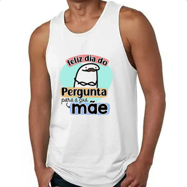 Camiseta Regata Dia dos Pais Flork Pergunta - Imagem 4