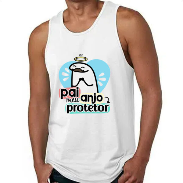 Camiseta Regata Dia dos Pais Flork Protetor - Imagem 4