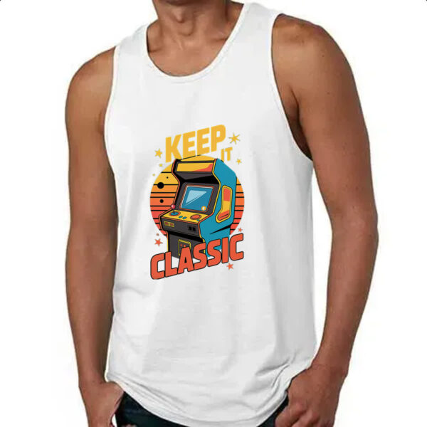 Camiseta Regata Arcade Keep it Classic - Imagem 4