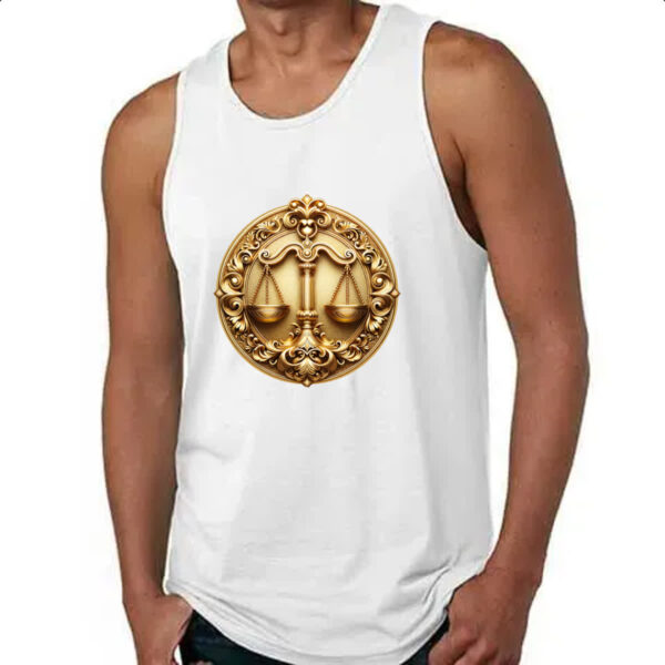 Camiseta Regata Signo de libra moeda de ouro - Imagem 4
