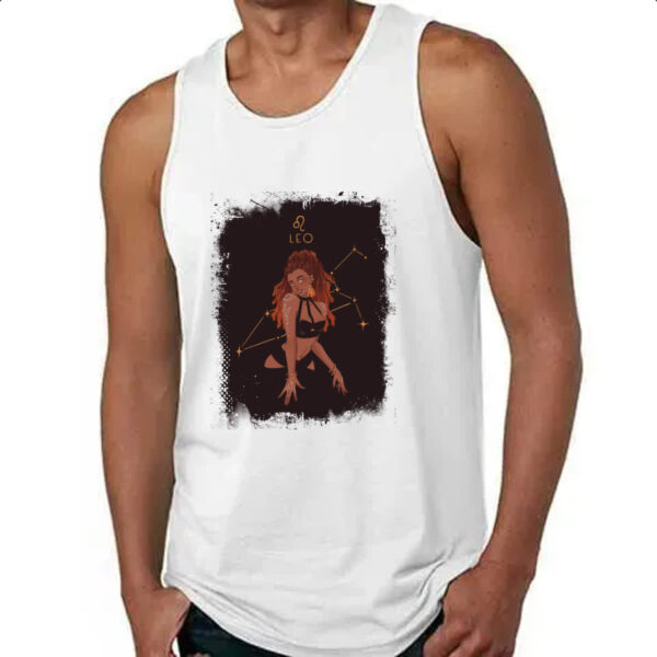 Camiseta Regata Anime Signo de Leao - Imagem 4