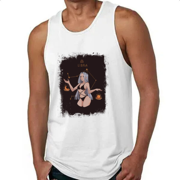 Camiseta Regata Anime Signo de Libra - Imagem 4