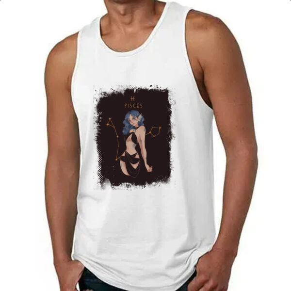 Camiseta Regata Anime Signo de Peixes - Imagem 4