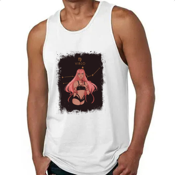 Camiseta Regata Anime Signo de Virgem - Imagem 4