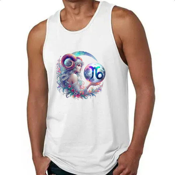 Camiseta Regata Signo Diva de Capricornio - Imagem 4