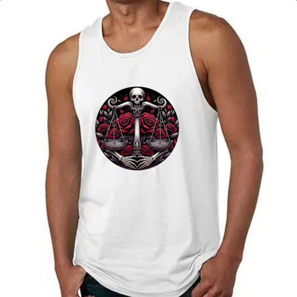 Camiseta Regata Signo Gotico de Libra - Imagem 4