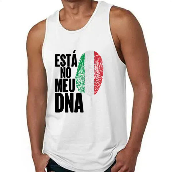 Camiseta Regata Esta no meu DNA Italia - Imagem 4