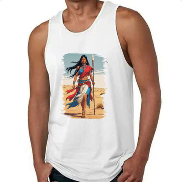 Camiseta Regata Guerreira Apache - Imagem 4