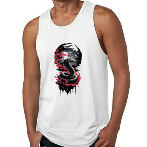 Camiseta Regata Mamba Negra Red Moon - Imagem 4