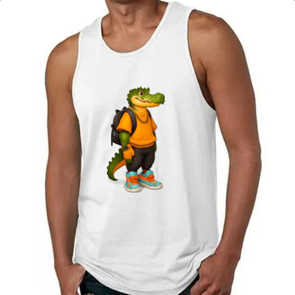 Camiseta Regata Jacare aventureiro - Imagem 4
