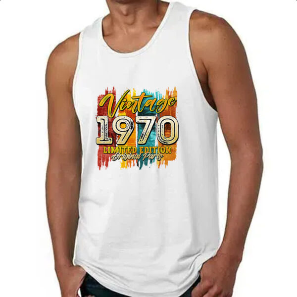 Camiseta Regata Vintage 1970 Limited Edition - Imagem 4