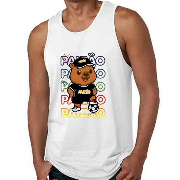 Camiseta Regata Capivara Paizao Futebol - Imagem 4