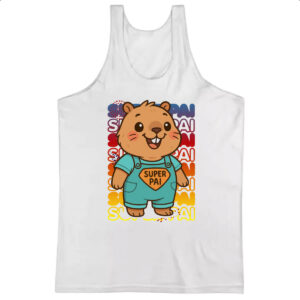 Camiseta Regata Capivara Paizao Super Pai 2