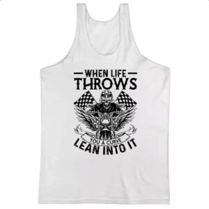 Camiseta Regata Motorcycle when life throws