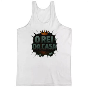 Camiseta Regata Parede quebrada Rei da Casa
