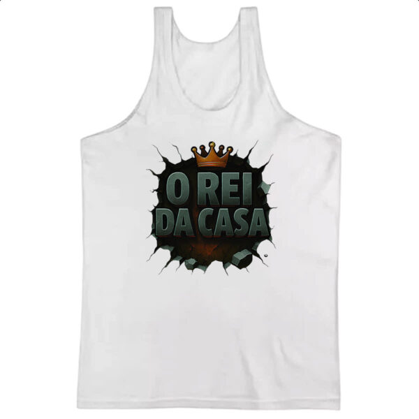 Camiseta Regata Parede quebrada Rei da Casa