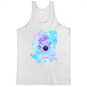 Camiseta Regata Touro fundo zodiacal