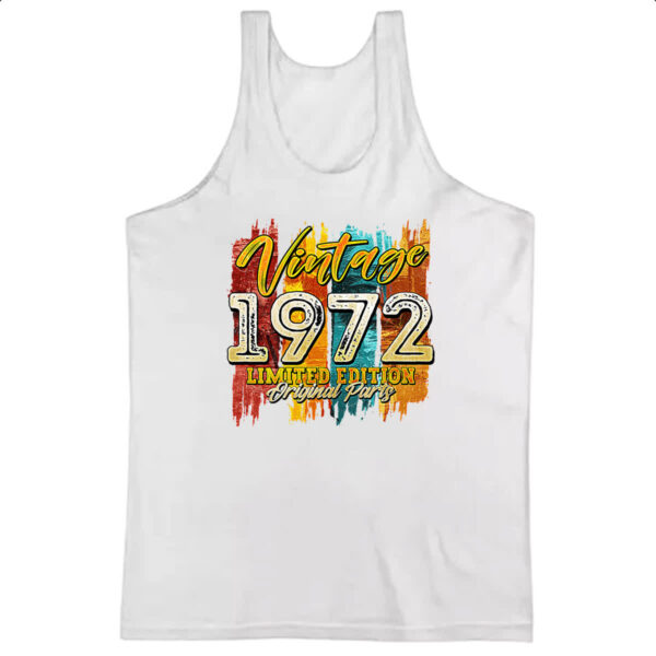 Camiseta Regata Vintage 1972 Limited Edition