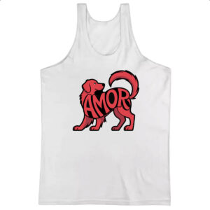 Camiseta Regata Cachorro Amor