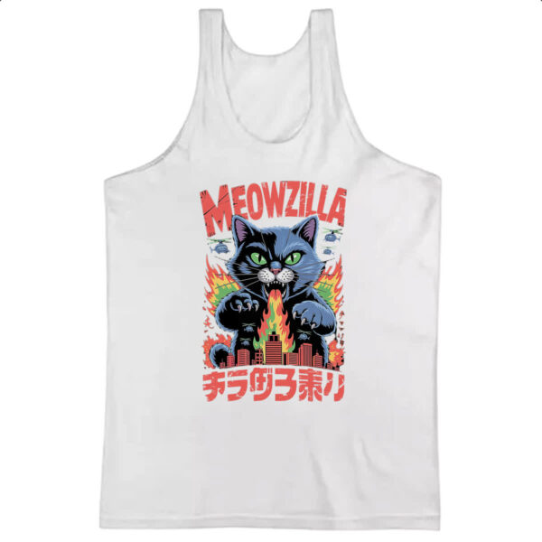 Camiseta Regata Meowzilla