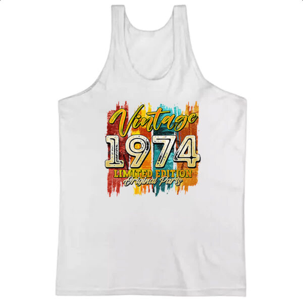 Camiseta Regata Vintage 1974 Limited Edition