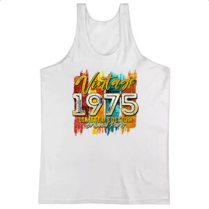 Camiseta Regata Vintage 1975 Limited Edition