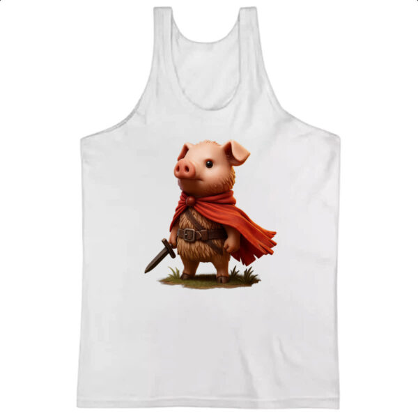 Camiseta Regata Porco mosqueteiro