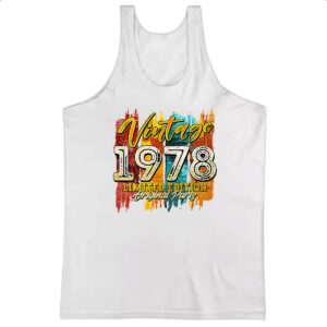 Camiseta Regata Vintage 1978 Limited Edition
