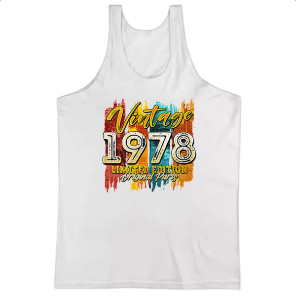 Camiseta Regata Vintage 1978 Limited Edition