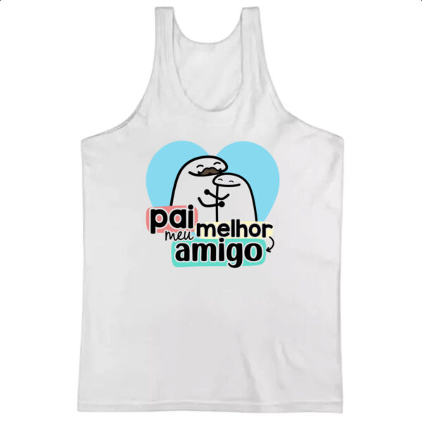 Camiseta Regata Dia dos Pais Flork Amigo