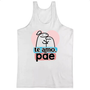 Camiseta Regata Dia dos Pais Flork Amo Pae