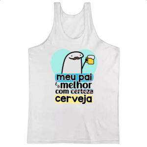 Camiseta Regata Dia dos Pais Flork Certeza
