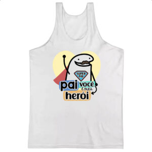 Camiseta Regata Dia dos Pais Flork Heroi