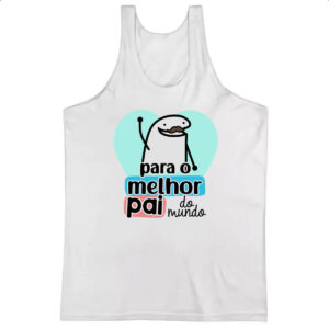 Camiseta Regata Dia dos Pais Flork Melhor 2