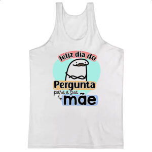 Camiseta Regata Dia dos Pais Flork Pergunta