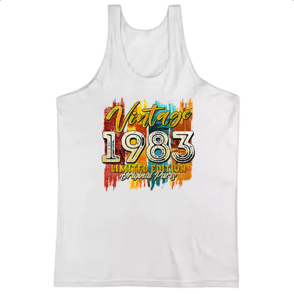 Camiseta Regata Vintage 1983 Limited Edition