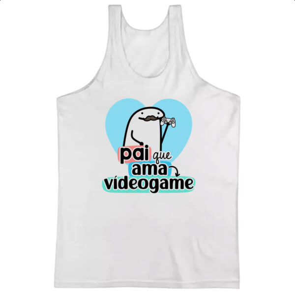 Camiseta Regata Dia dos Pais Flork Videogame